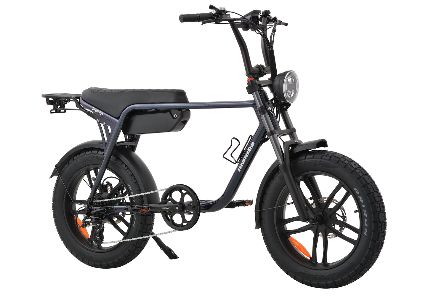 Mamba Sahara Fat Tyre eBike – 48V 17Ah Battery – Road Legal Electric Bike