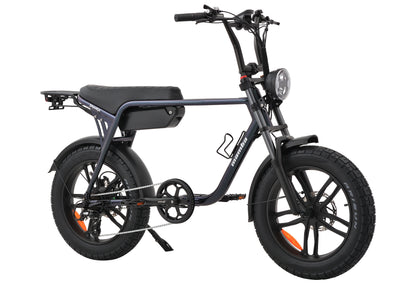 Mamba Sahara Fat Tyre eBike – 48V 17Ah Battery – Road Legal Electric Bike