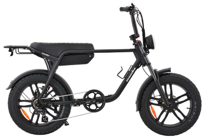 Mamba Sahara Fat Tyre eBike – 48V 17Ah Battery – Road Legal Electric Bike