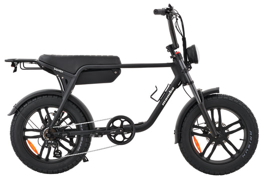 Mamba Sahara Fat Tyre eBike – 48V 17Ah Battery – Road Legal Electric Bike